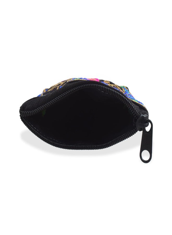 Superstore18 Cotton Blend Handmade Peacock motif Embroidered Mobile Crossbody Bag, Traditional Wedding Design, for Women (SST5153HBSC) - Image 4
